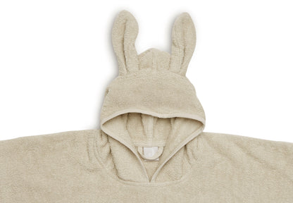 Terry Towel Bath Poncho | Nougat