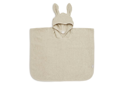 Terry Towel Bath Poncho | Nougat