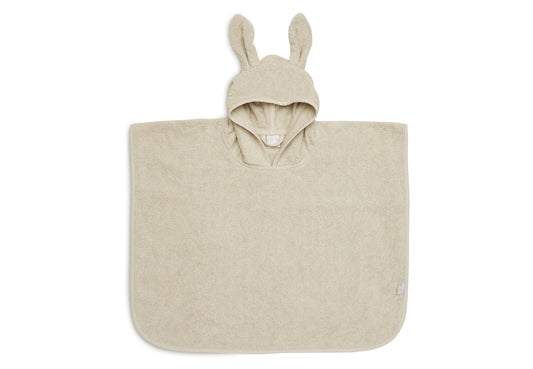 Badponcho badstof | Nougat