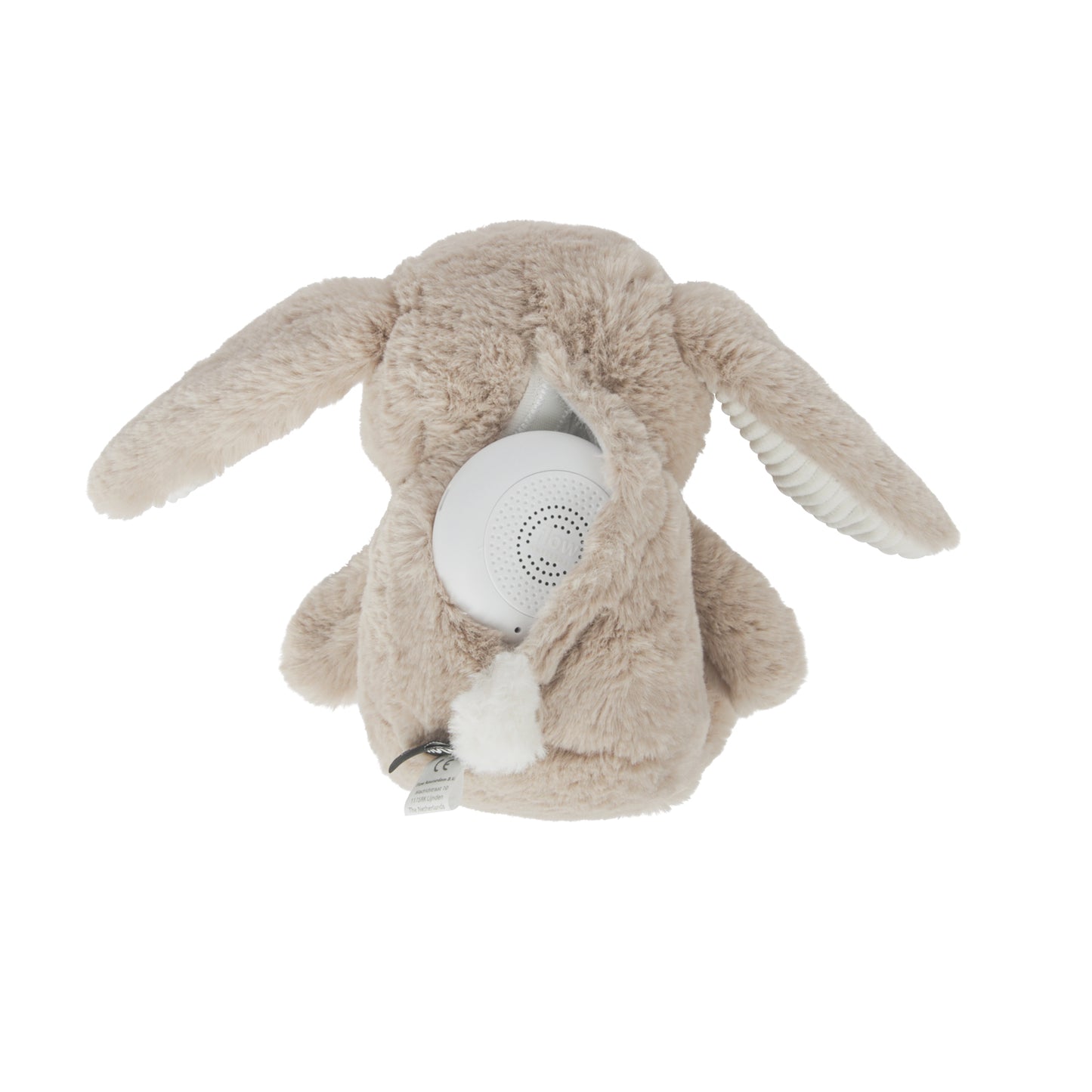 Wiederaufladbares Herzschlag-Kuscheltier Milo Braun
