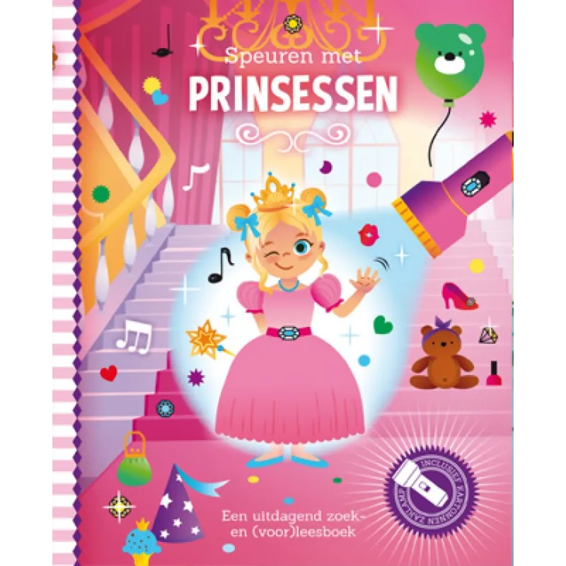 Zaklampboek | Speuren met prinsessen