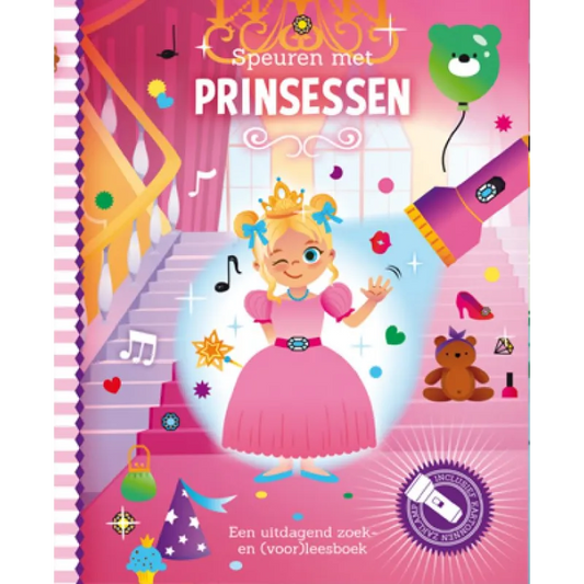Zaklampboek | Speuren met prinsessen